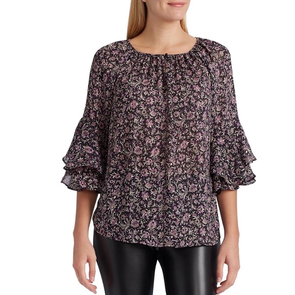 NWOT GAP Floral Romantic Top - Picture 6 of 6